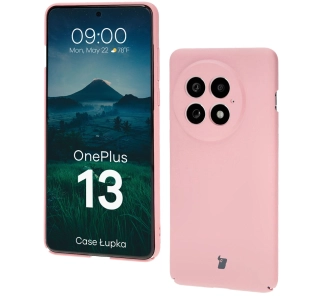 Etui Bizon Łupka do OnePlus 13 Różowy