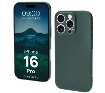 Etui Bizon Łupka do iPhone 16 Pro Zielony