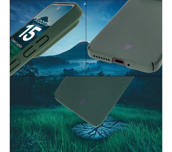 Bizon Łupka do Xiaomi 15 Zielony