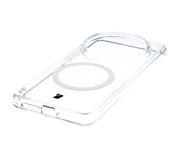 Bizon CrystalO z MagSafe do Xiaomi 15 Ultra Przezroczysty