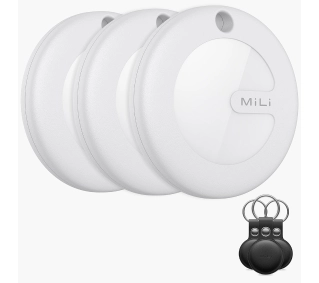 MiLi MiTag Biały 3szt + etui Czarny - ⚡ EURO HIT CENOWY! ⚡