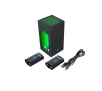 Konsola Xbox Series S 512GB + Dodatkowy Pad Astral Purple + Ładowarka Nacon XSX Battery Box