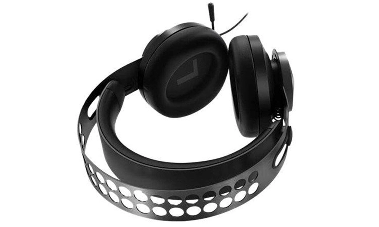 Słuchawki przewodowe z mikrofonem Lenovo Legion H500 Pro 7.1 Nauszne Czarny