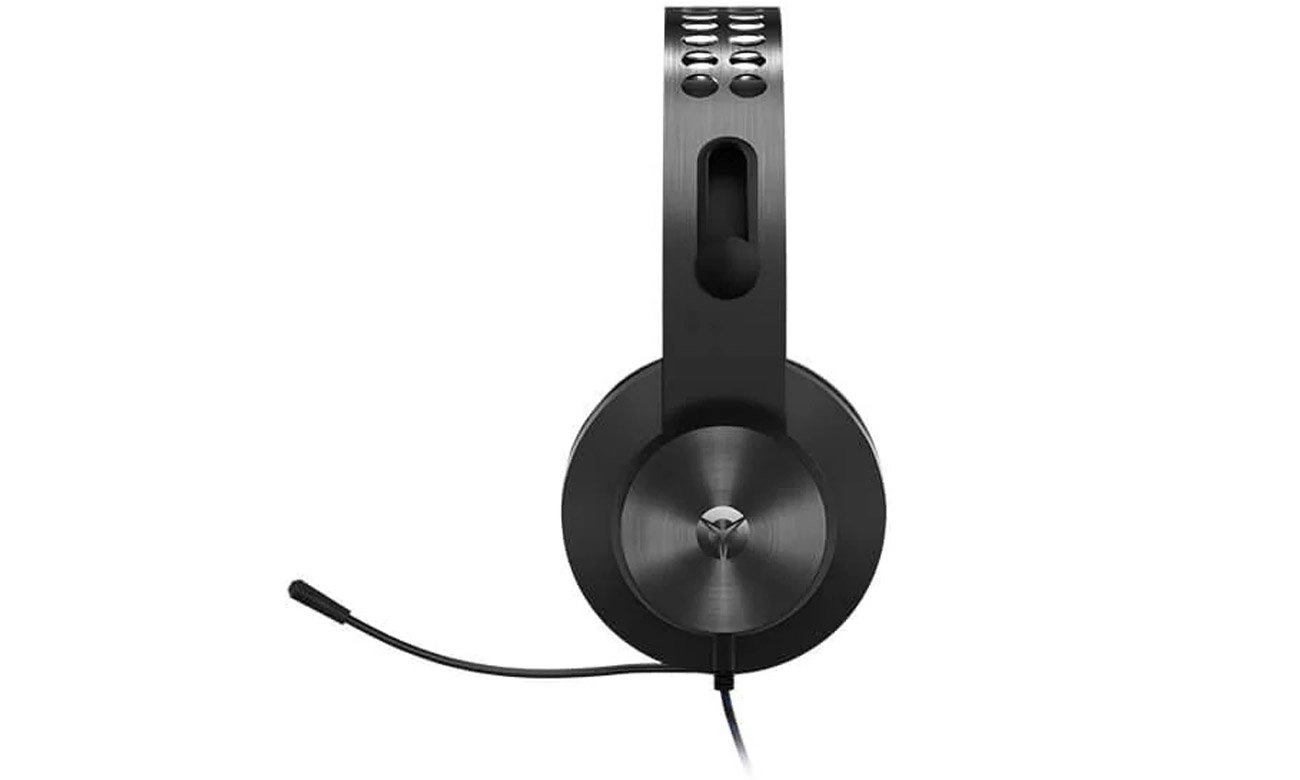 Słuchawki przewodowe z mikrofonem Lenovo Legion H500 Pro 7.1 Nauszne Czarny