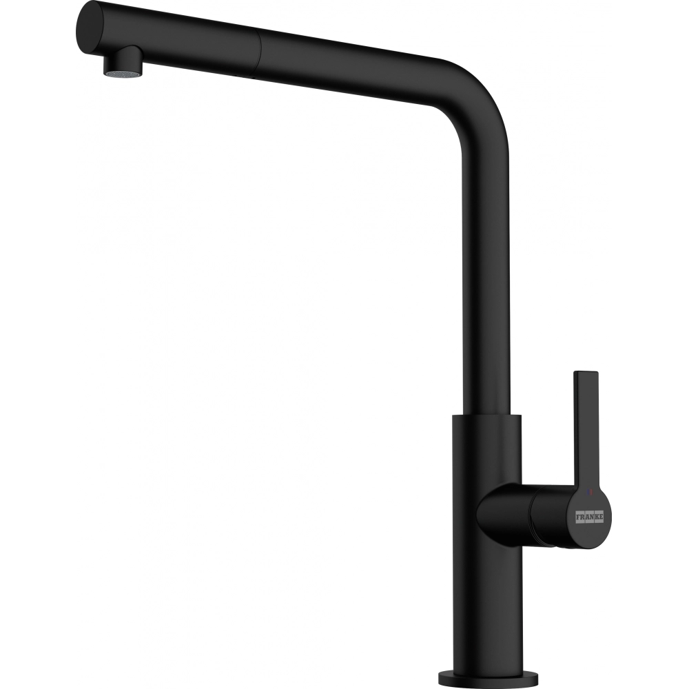 Bateria Franke Maris Slim L Czarny Mosiądz