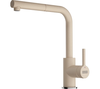 Bateria Franke Lina L Pull-out Beżowy Mosiądz