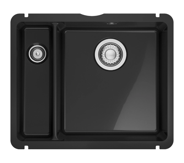 Zlewozmywaki kuchenne - Franke KubusX KXK 160-37-12 Fraceram Onyx