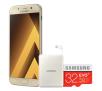 Smartfon Samsung Galaxy A5 2017 (gold sand) + powerbank + karta pamięci