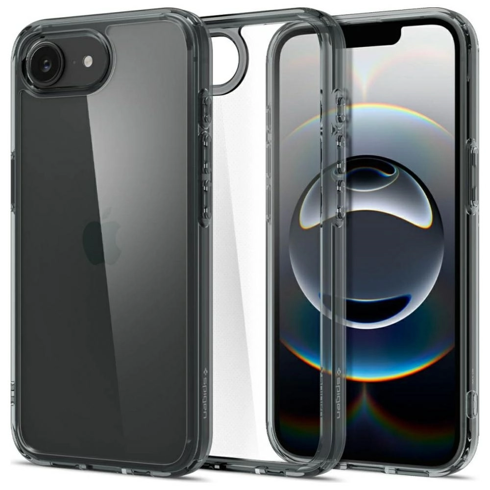Etui Spigen Ultra Hybrid do iPhone 16e space Przezroczysty
