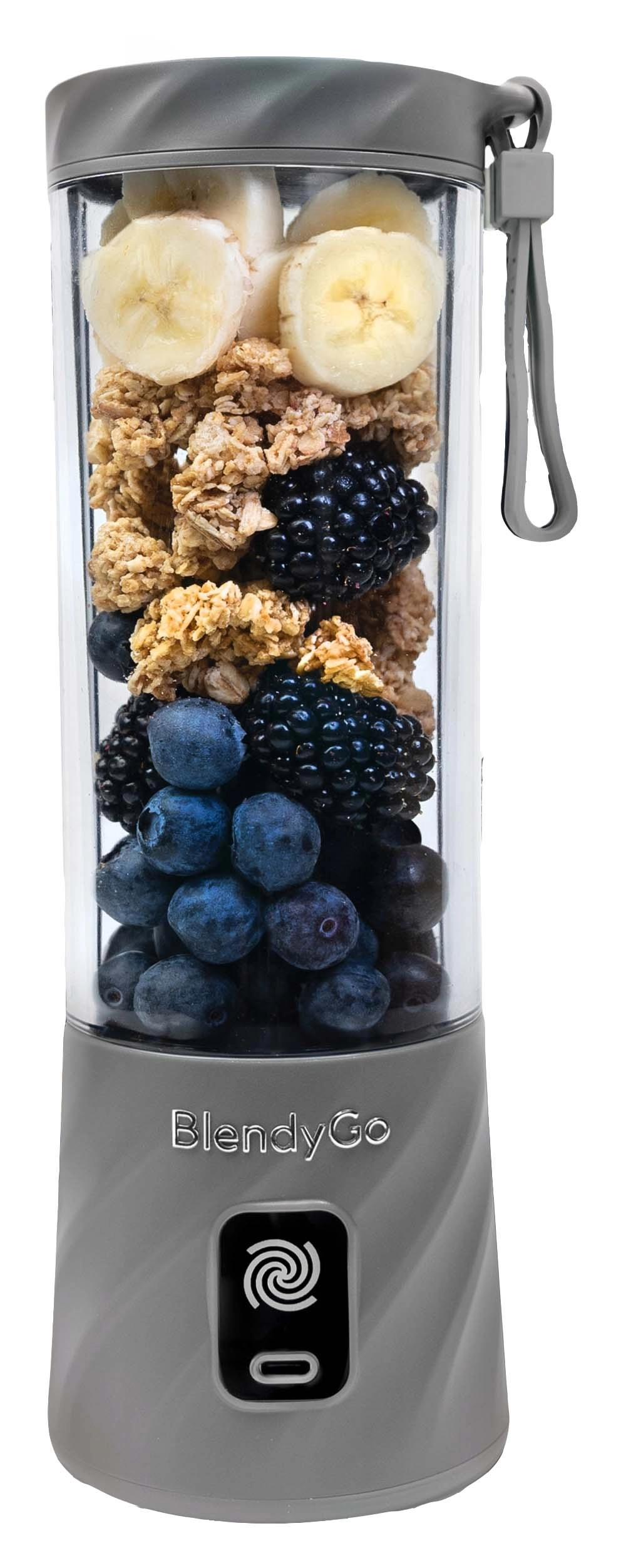 Blender kielichowy BlendyGo 3 Bezprzewodowy 0,55l Szary