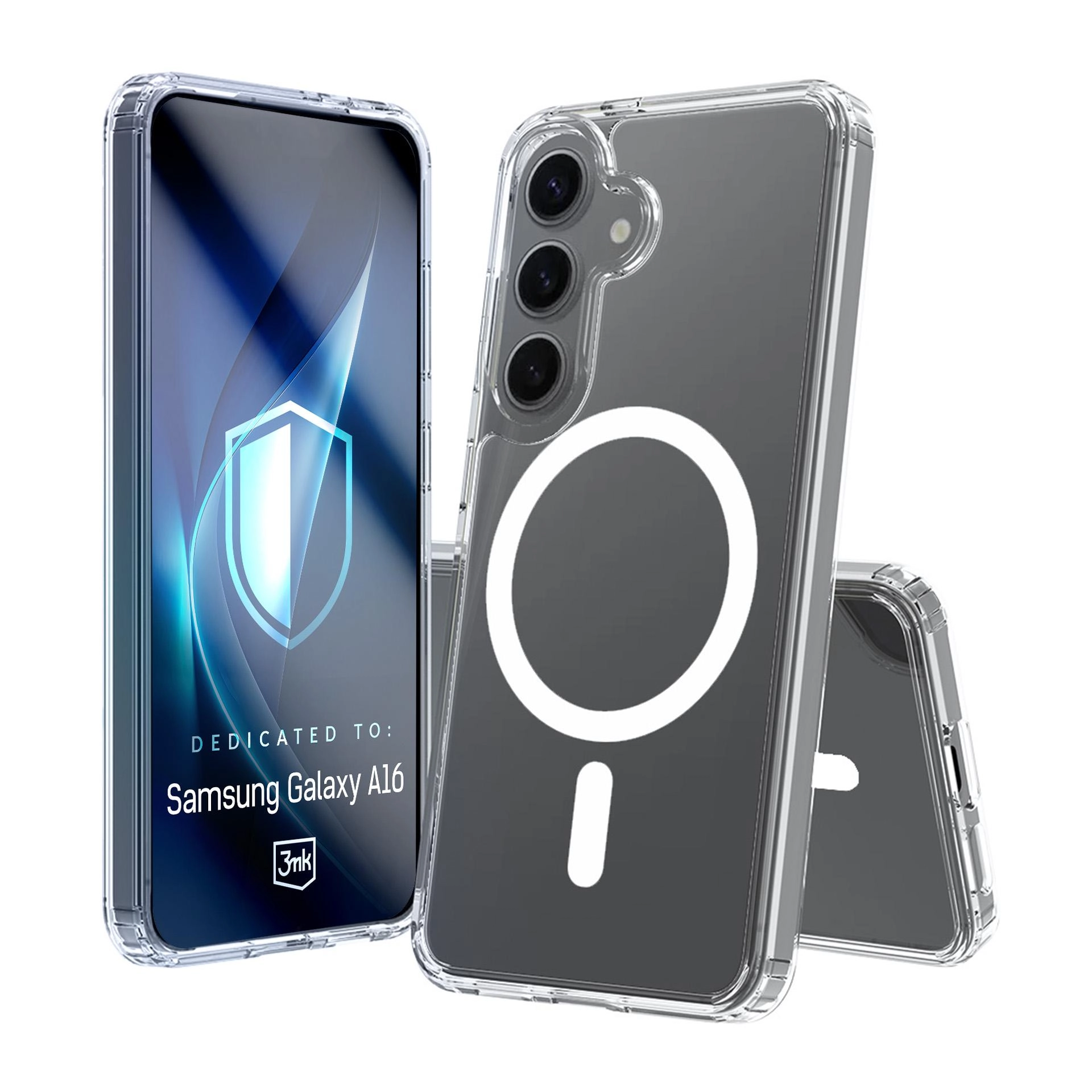 Etui 3mk Armor MagCase do Samsung Galaxy A16 4G / 5G Przezroczysty