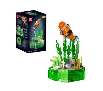 Model do składania Mould King Klocki Konstrukcyjne Pozytywka z Błazenkiem (10102)