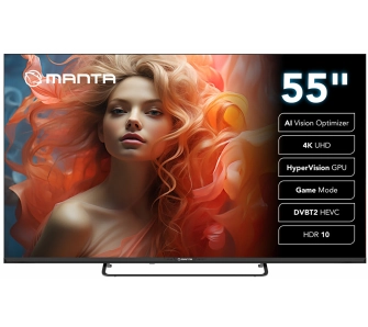 Telewizor Manta 55LUV125E 55" LED 4K Smart TV VIDAA DVB-T2