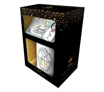 Zestaw prezentowy Pyramid Piękna i Bestia (Kubek Podstawka Brelok)