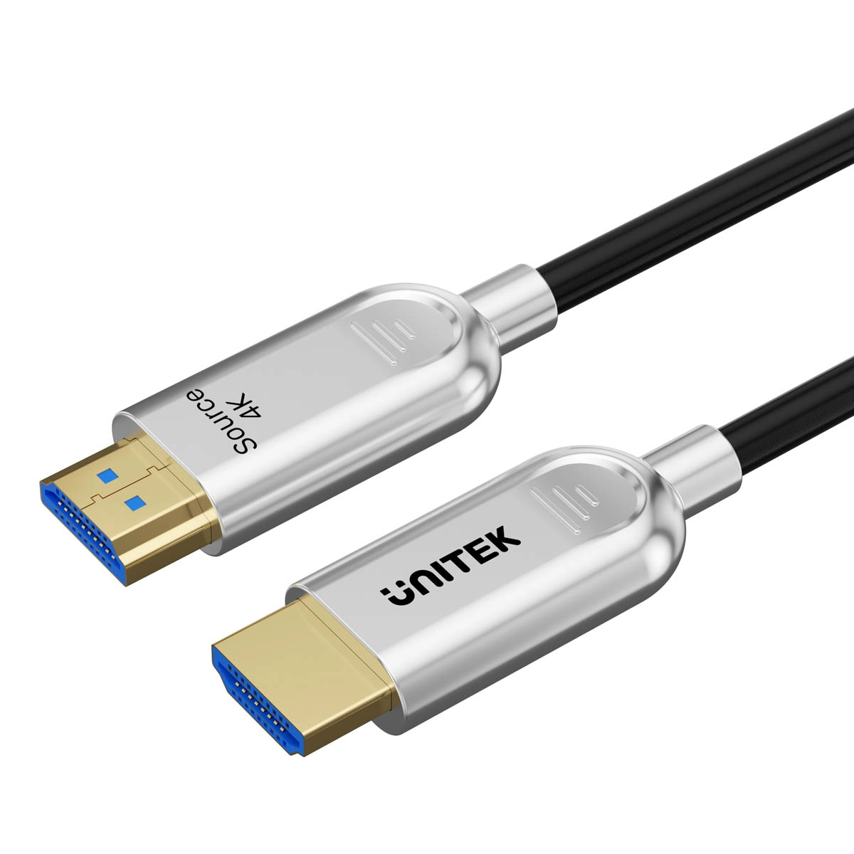 Kabel optyczny HDMI Unitek C11092ASL01-10M 10m Srebrny