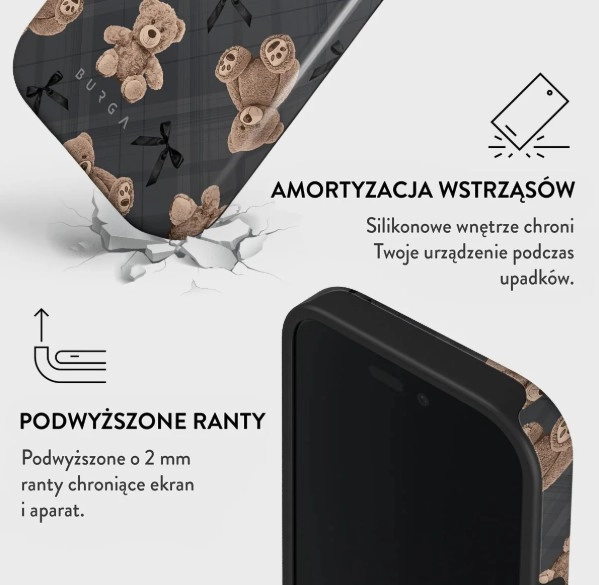 Etui Burga BFF MagSafe do iPhone 16 Plus