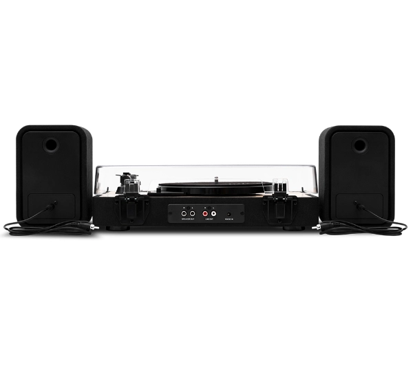 House of Marley Revolution + Głośniki (EM-JT304-SB) Manualny Napęd paskowy Bluetooth Czarno-beżowy - Kup na Raty - RRSO 0%