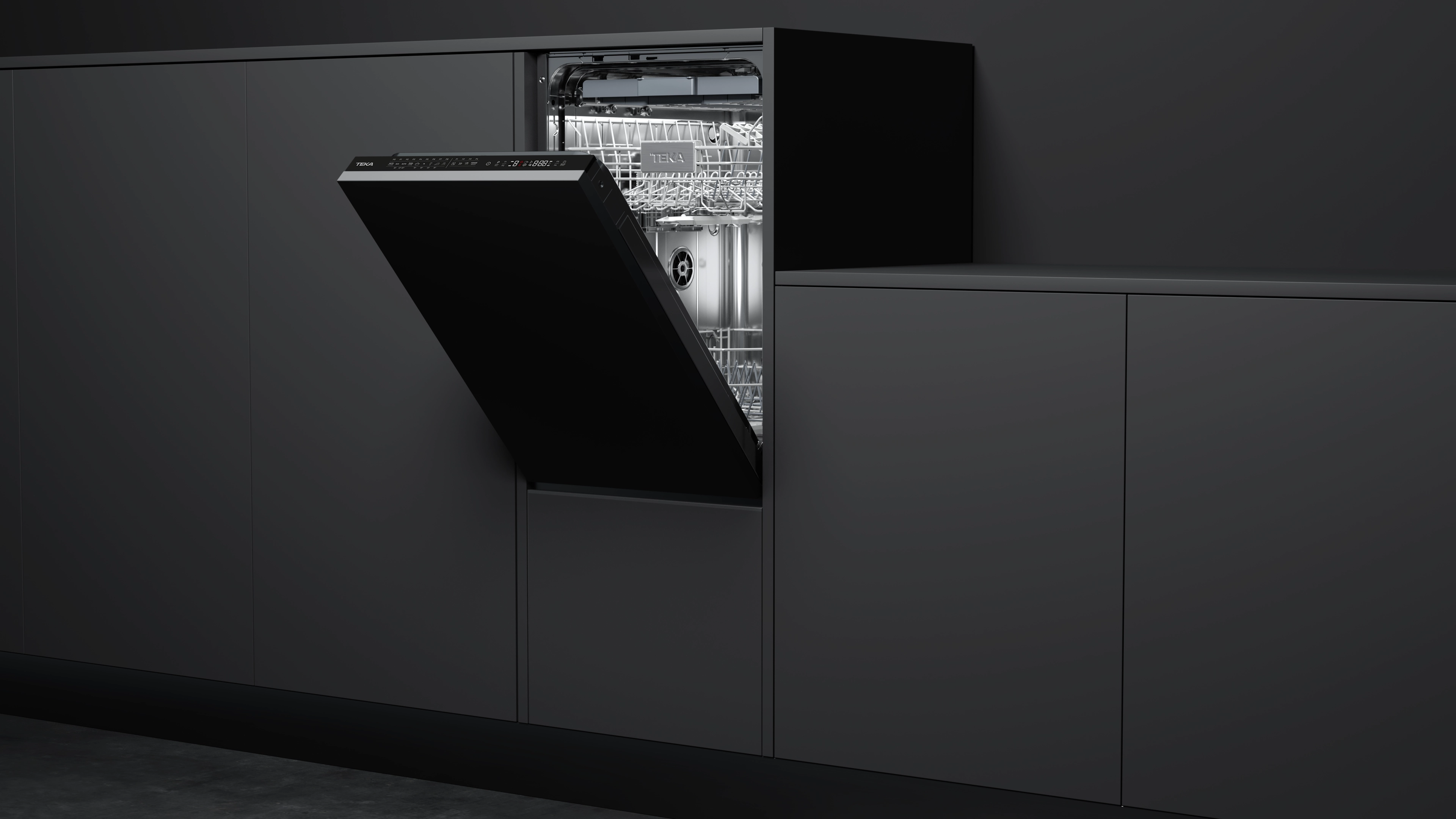 Zmywarka Teka DFI 74960 44,8cm Automatyczne otwieranie drzwi