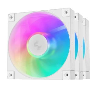 DeepCool FD12 ARGB 120mm 3szt. Biały