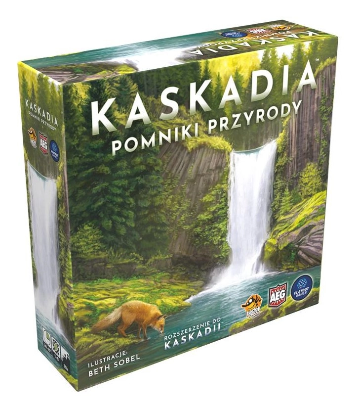 Gra planszowa Kaskadia Pomniki przyrody