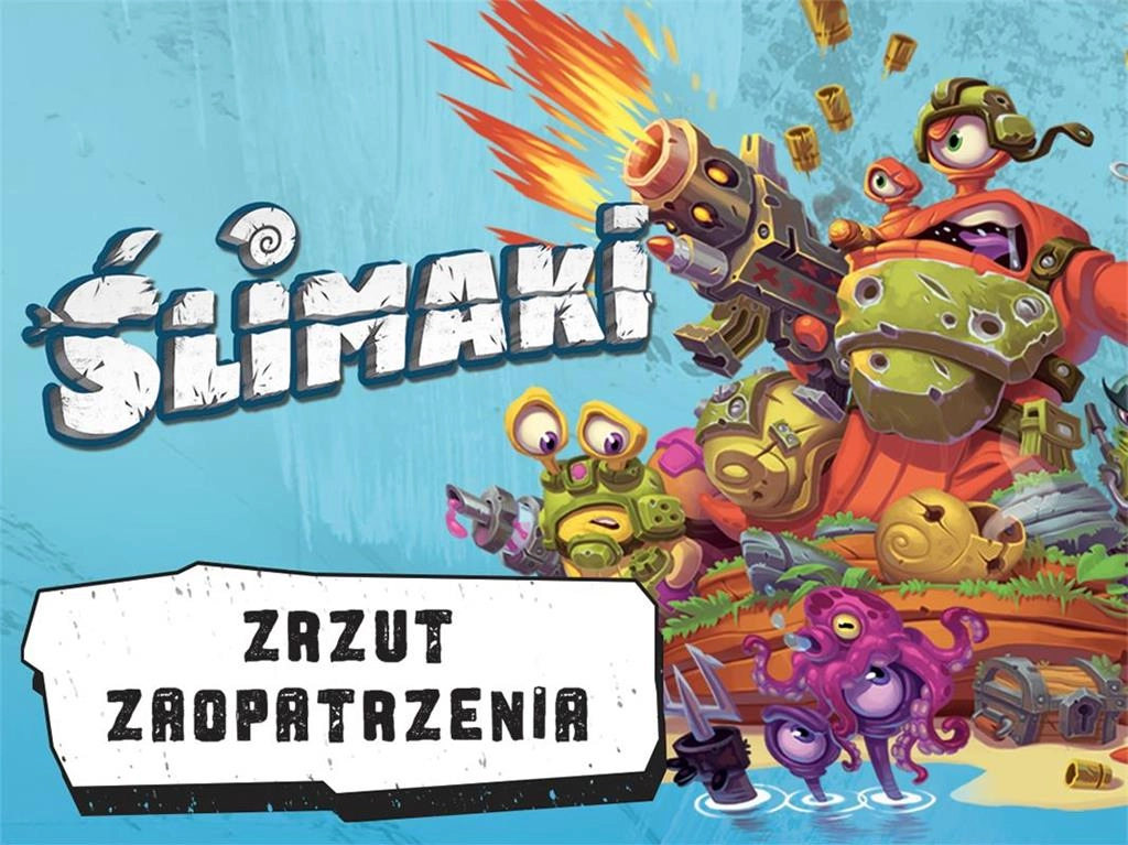 Gra planszowa Ślimaki Zrzut zaopatrzenia