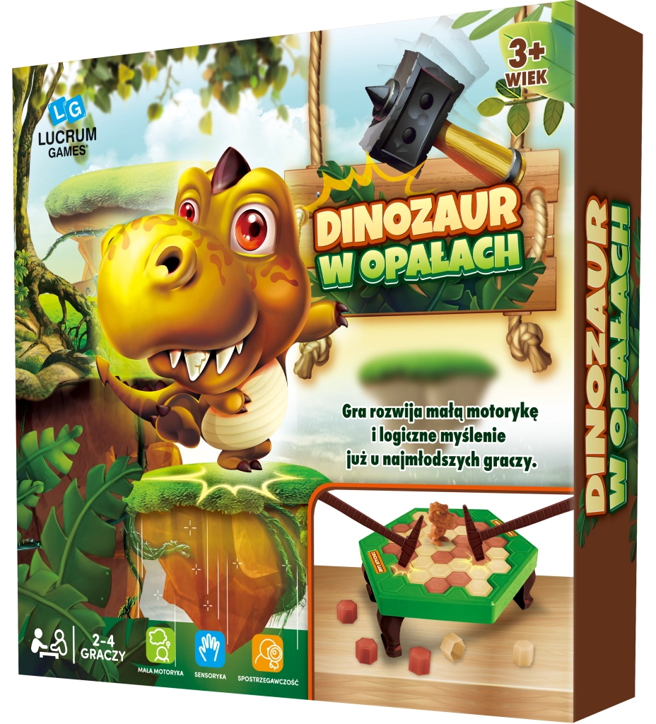 Gra planszowa Dinozaur w opałach