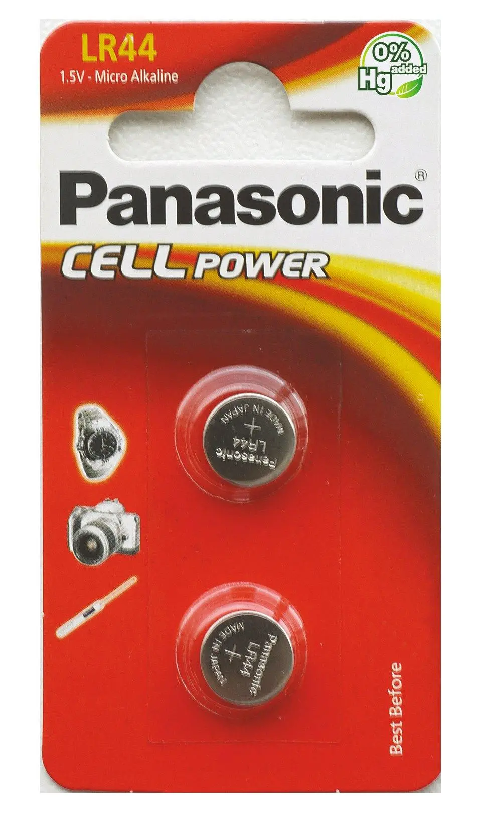 Baterie Panasonic LR44 2szt.