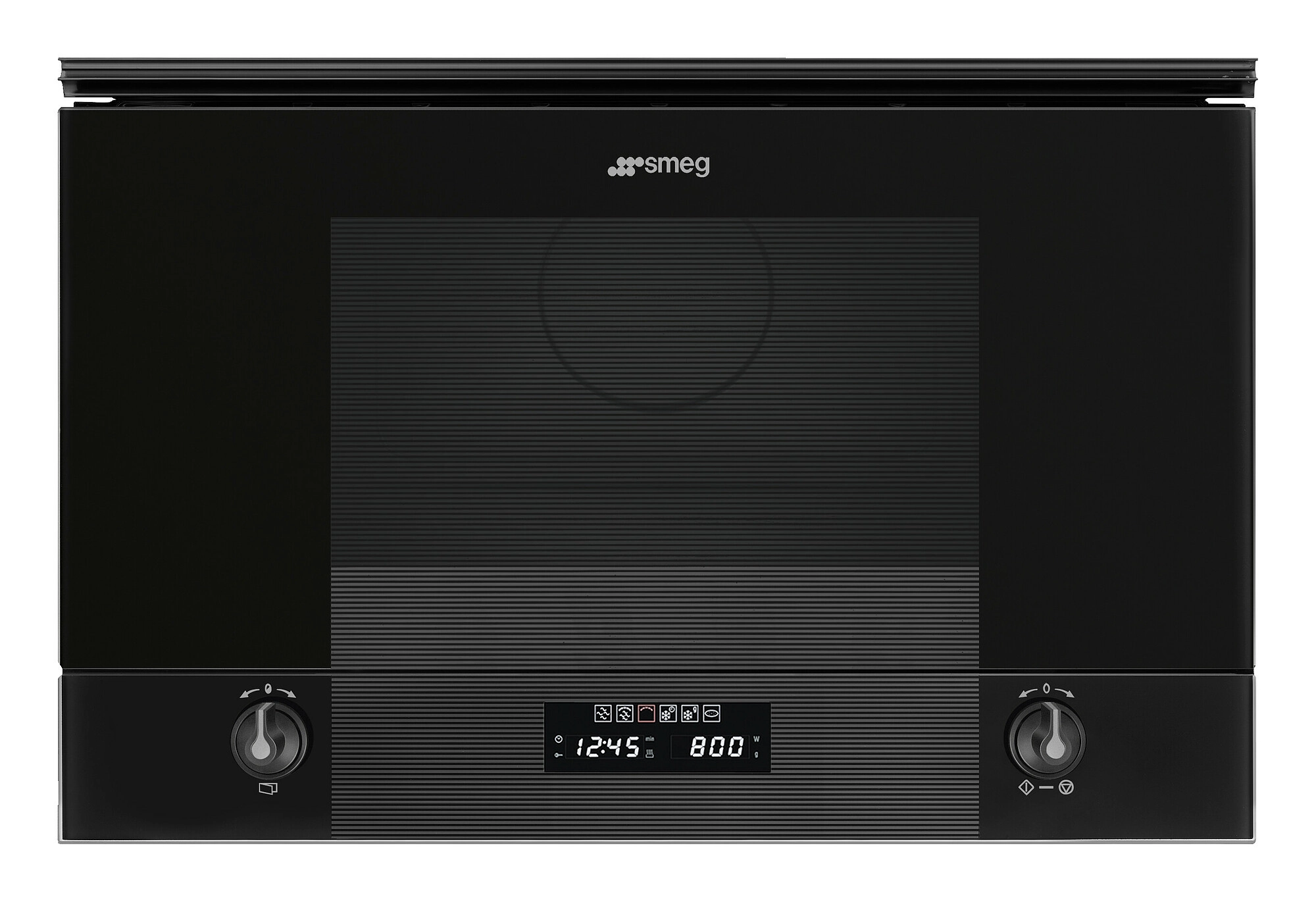 Kuchenka mikrofalowa Smeg MP122B3 Grill Czarny