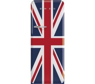 Smeg FAB28RDUJ6 Chłodziarka No Frost 153cm Flaga brytyjska - Kup na Raty - RRSO 0%
