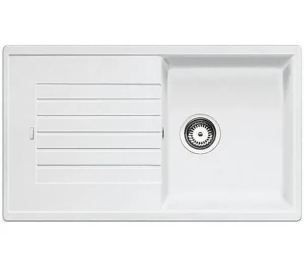 Zlewozmywaki kuchenne - Blanco ZIA 5 S 520515 Granitowy Biały