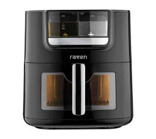 Raven Frytkownica niskotłuszczowa EFN011 z funkcją mgiełki wodnej i olejowej 1800W 7l 8 programów automatycznych - Kup na Raty - RRSO 0%