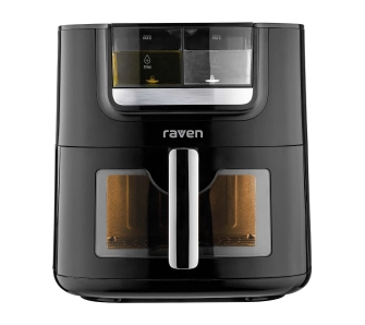 Air fryer Raven Frytkownica niskotłuszczowa EFN011 z funkcją mgiełki wodnej i olejowej 1800W 7l 8 programów automatycznych