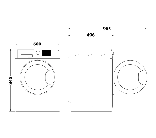 Whirlpool WAM 762WB PL 7kg 1200obr/min Zdalne sterowanie - Kup na Raty - RRSO 0%