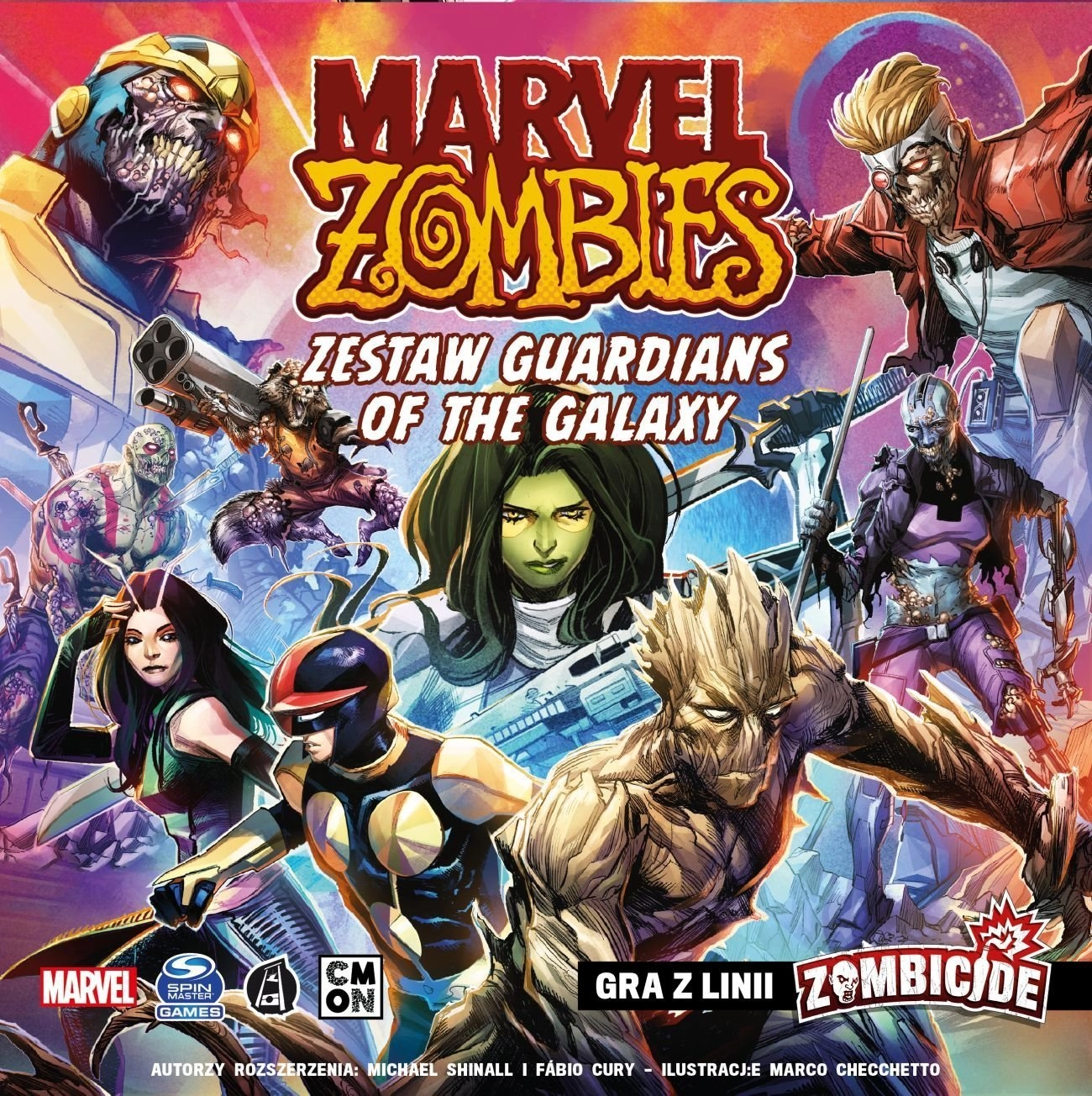 Rozszerzenie do gry Marvel Zombies Guardians of Galaxy