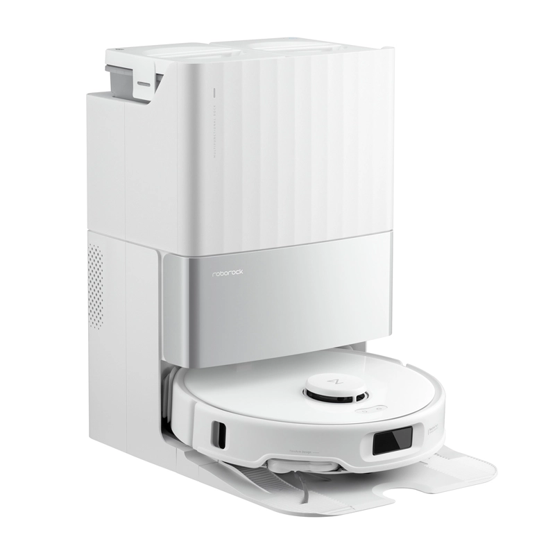 Robot sprzątający Roborock QRevo Edge 5V1 Funkcja mopowania Stacja oczyszczająca Tworzenie mapy pomieszczenia 55dB Biały  AI