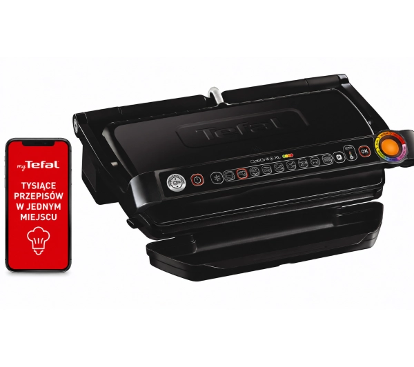 Grille elektryczne - Tefal OPTIGRILL GC7228 Programy automatyczne