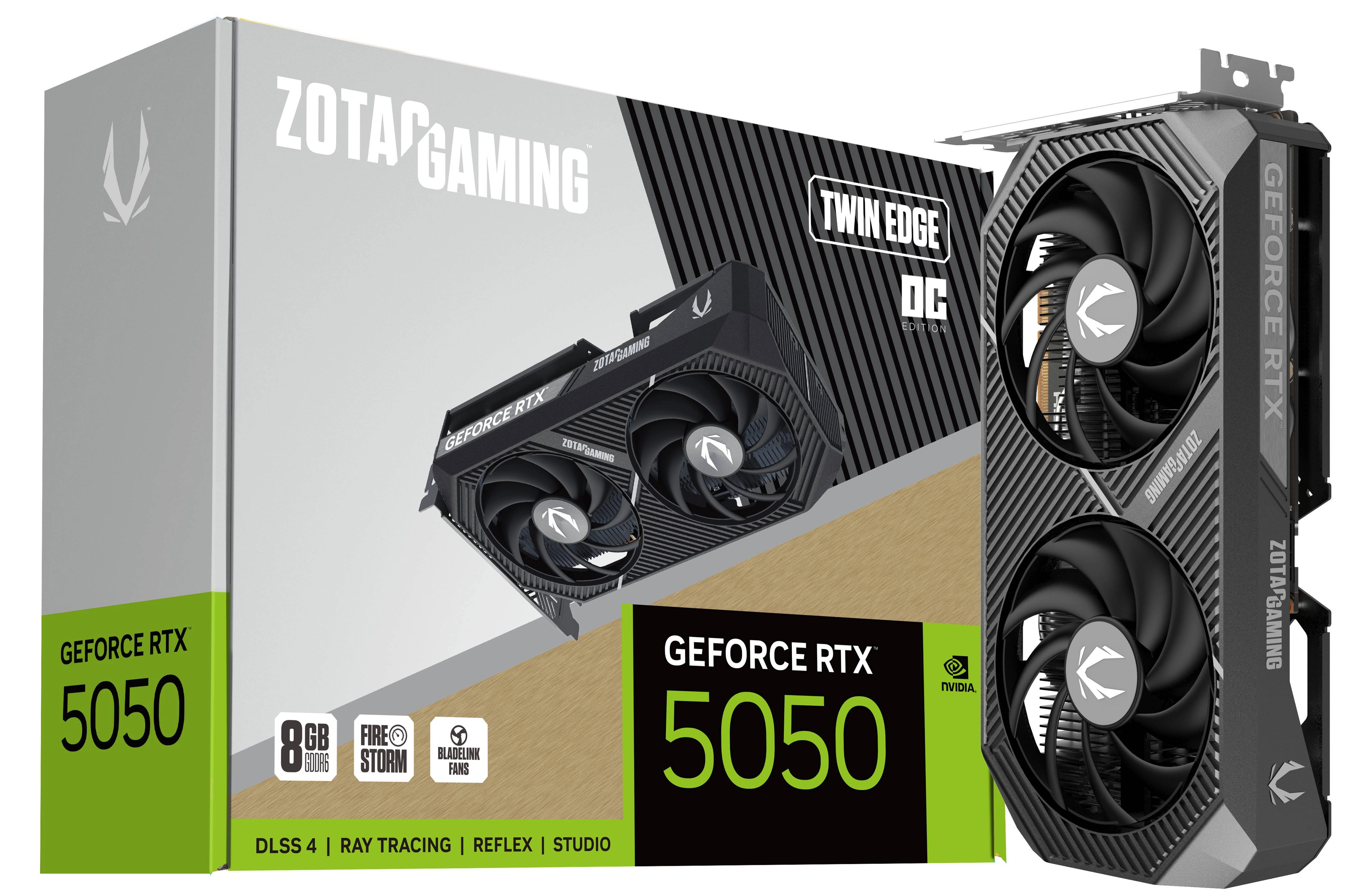 Karta graficzna Zotac Gaming GeForce RTX 5050 Twin Edge OC 8GB GDDR6 128bit DLSS 4