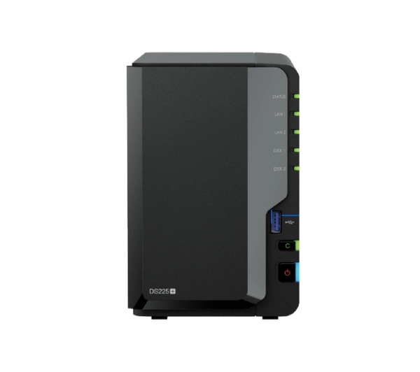 Synology DS225+ Czarny - Kup na Raty - RRSO 0%