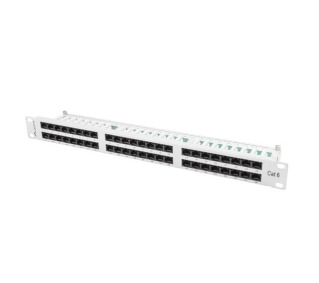 Lanberg PPU6-1048-S 48 PORT 1U 19" KAT.6 UTP Szary