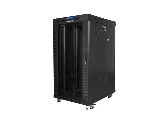 Szafa rack Lanberg FF01-8822-12BL 19" 22U 800X800