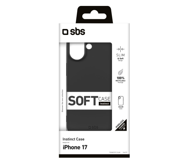 SBS Instinct do iPhone 17 Czarny