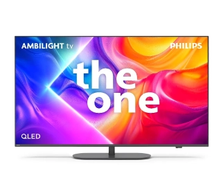 Philips The One 50PUS9010/12 50" QLED 4K 144Hz Titan OS Ambilight Dolby Vision Dolby Atmos DTS-X HDMI 2.1 DVB-T2