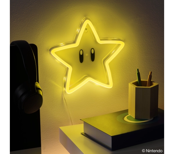 Paladone Super Mario Super Star LED Neon Light