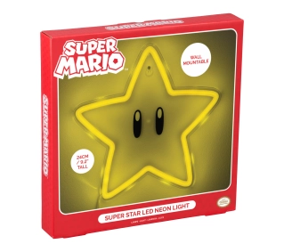 Paladone Super Mario Super Star LED Neon Light