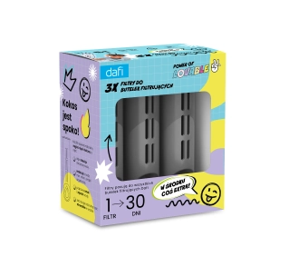 Dafi 3szt. Szary