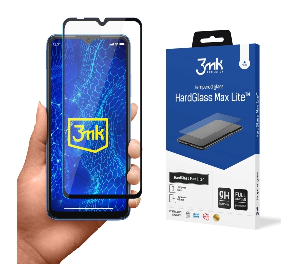 3mk HardGlass Max Lite Black do Xiaomi Redmi 10C