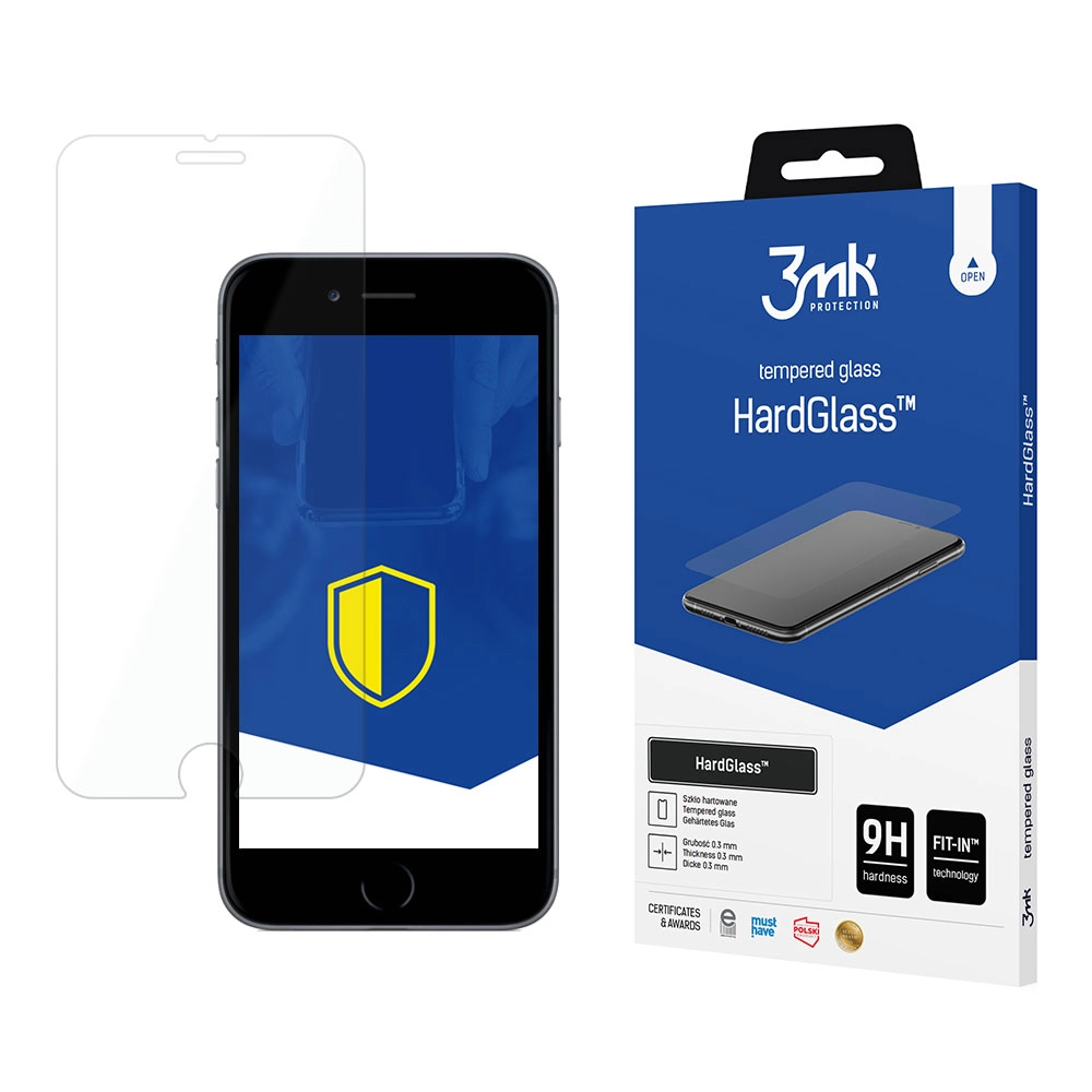 Szkło hartowane 3mk HardGlass do iPhone 7/8