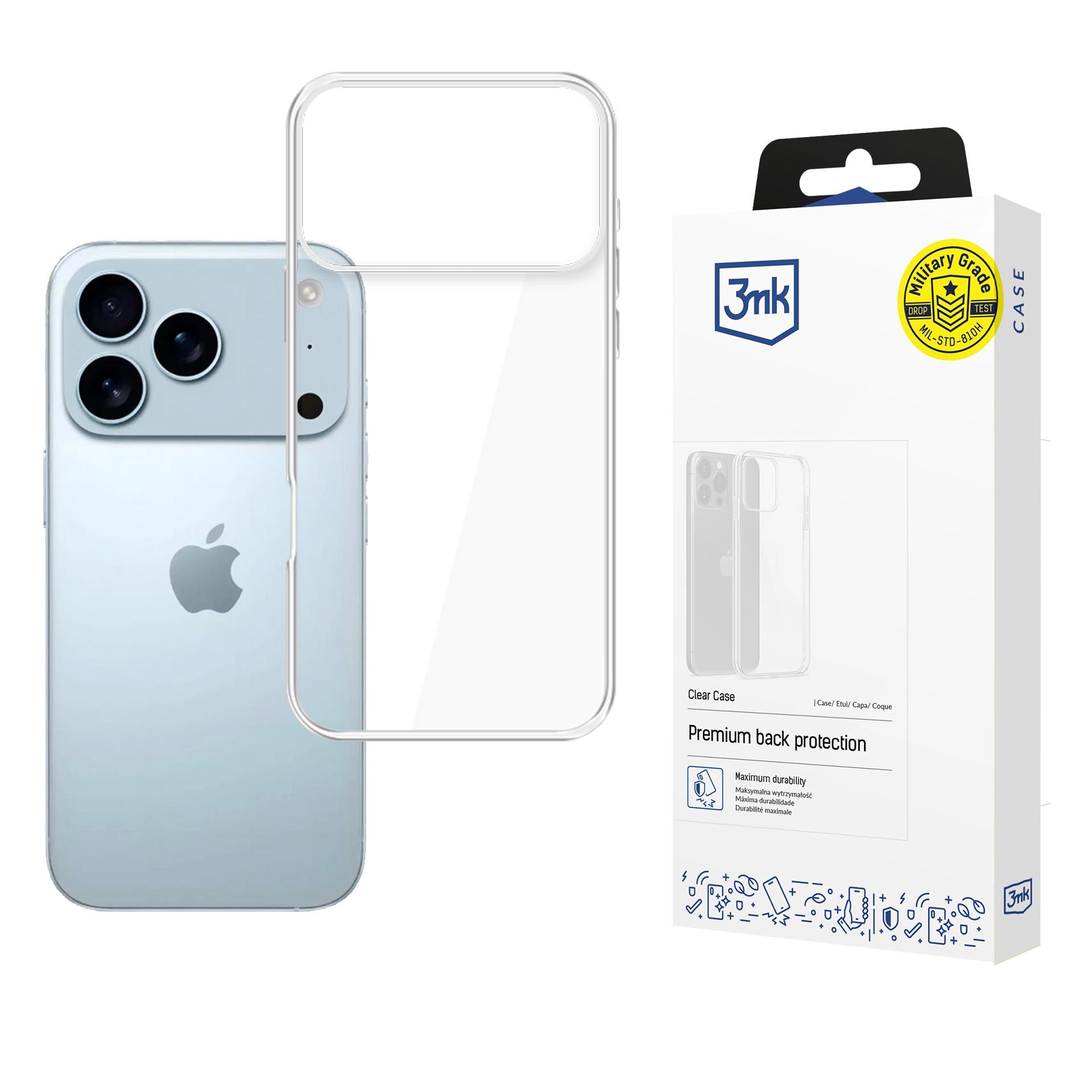 Etui 3mk Clear Case do iPhone 17 Pro