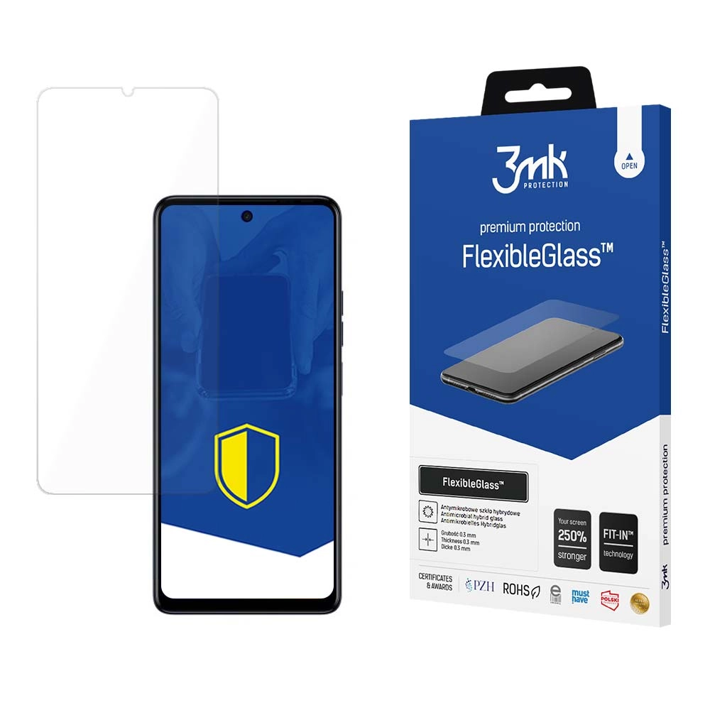 Szkło hybrydowe 3mk FlexibleGlass do Tecno Spark 10