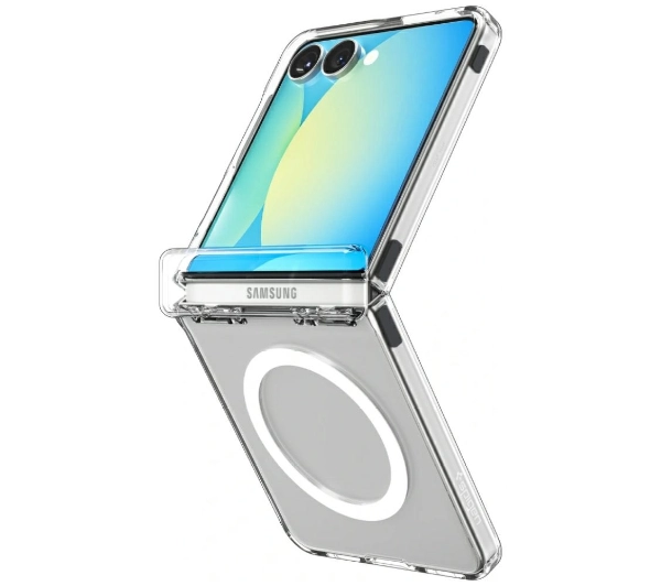 Spigen Ultra Hybrid Pro MagSafe do Galaxy Z Flip7 Przezroczysty - Kup na Raty - RRSO 0%